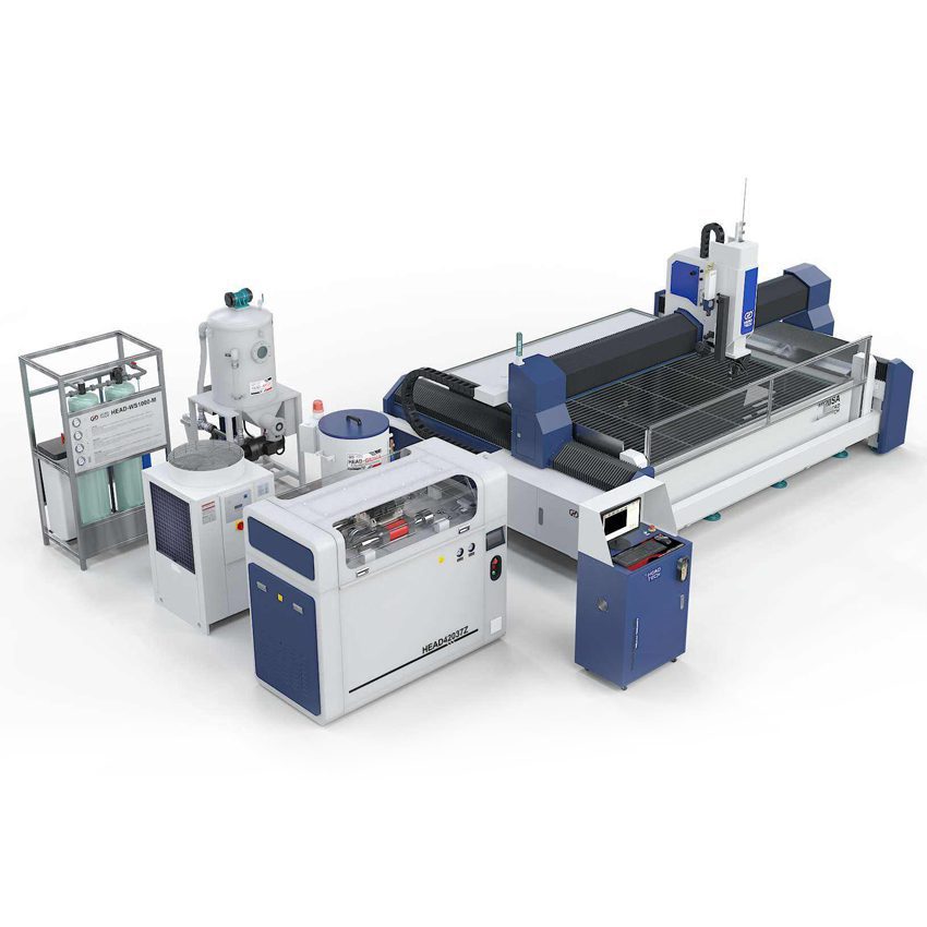 5-Axis Waterjet Cutting Machine - Waterjet Equipment - 广...